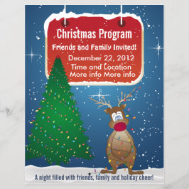 Flyer des Weihnachtsprogramms