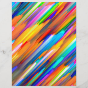 Flyer Farbenfrohe Digitalkunst, die G391 in Szene