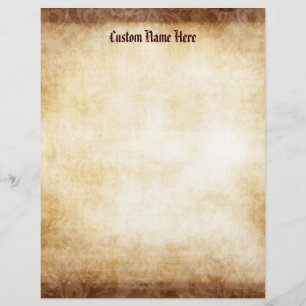 Flyer für benutzerdefiniertes Vintages Papier