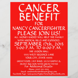 Flyer für den generischen Krebsvorteil