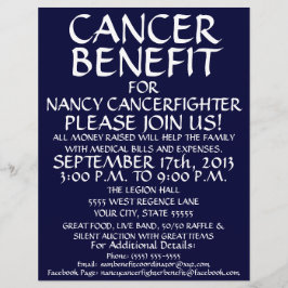 Flyer für den generischen Krebsvorteil