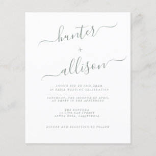 Flyer für Hochzeitsfeiern