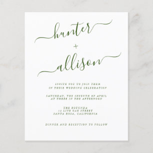 Flyer für Hochzeitsfeiern