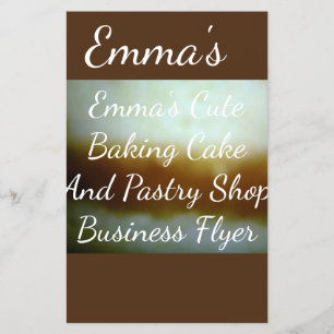 Flyer für Kuchen und Konditorei