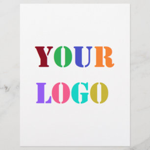 Flyer für kundenspezifische Firmenlogos