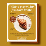 Flyer für Minimalistische Bäckerei<br><div class="desc">Modernes,  minimalistisches,  multifunktionales Design für Ihre personalisierte Geschäftsbroschüre. Wählen Sie die Schaltfläche ''Edit Using Design Tool'',  um dieses Design weiter anzupassen.</div>