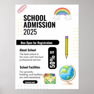 Flyer für Schulauftritt, Flyer für Werbeaktion in Poster
