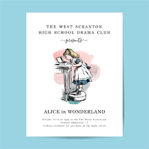 Flyer für Schulspiele oder Theatervorführungen