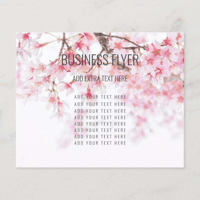 FLYER FÜR UNTERNEHMEN: CHERRY BLOSSOM (Vorne)