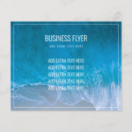 FLYER FÜR UNTERNEHMEN: DER OZEAN
