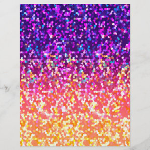 Flyer Glitzer Graphic