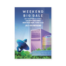 Flyer Hype Technology Sale Marketing Vertical