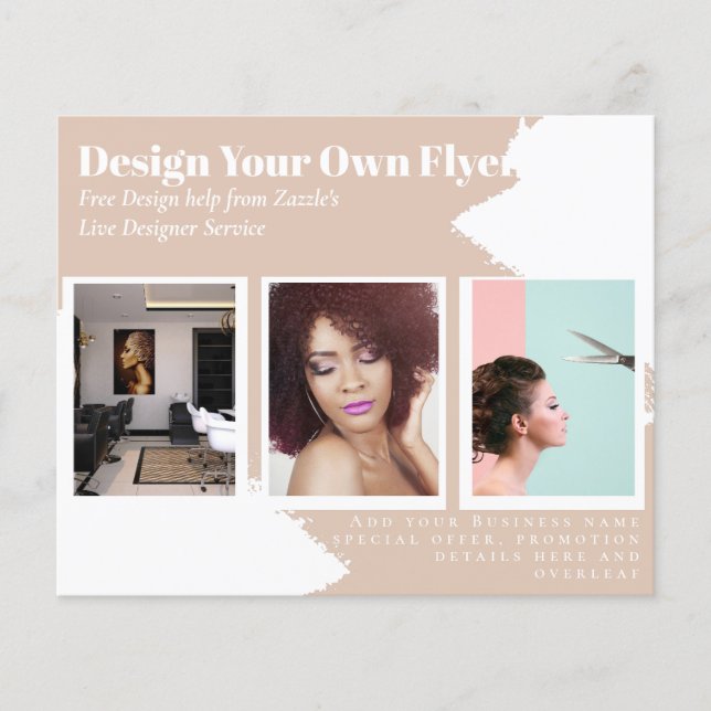 FLYER-KOSTENLOSE Entwurfsvorlage Abstrakte Vorlage Flyer (Vorne)