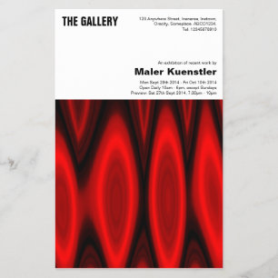 Flyer Kunstausstellung