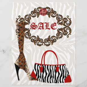 Flyer Leather Boot Zebra Handbag