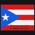 Flyer mit Flagge von Puerto Rico, USA<br><div class="desc">Flyer mit Flag von Puerto Rico,  USA Dieses Produkt ist anpassbar.</div>