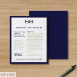 Flyer mit Logo<br><div class="desc">Eine einfache,  kundenspezifische,  marinebaublaue und goldene Business Flyer Vorlage in modernem minimalistischem Stil,  die leicht mit Ihrem Firmenlogo,  Kontaktdetails und individuellem Flyer aktualisiert werden kann. Ideal für Marketing-Produkte,  Dienstleistungen,  Werbeaktionen,  Event-Preise und vieles mehr. Ideal für professionelle Geschäftsleute,  die ihre Markenpräsenz verbessern möchten.</div>
