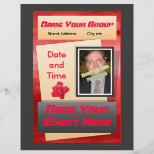 Flyer - Roter Schimmer