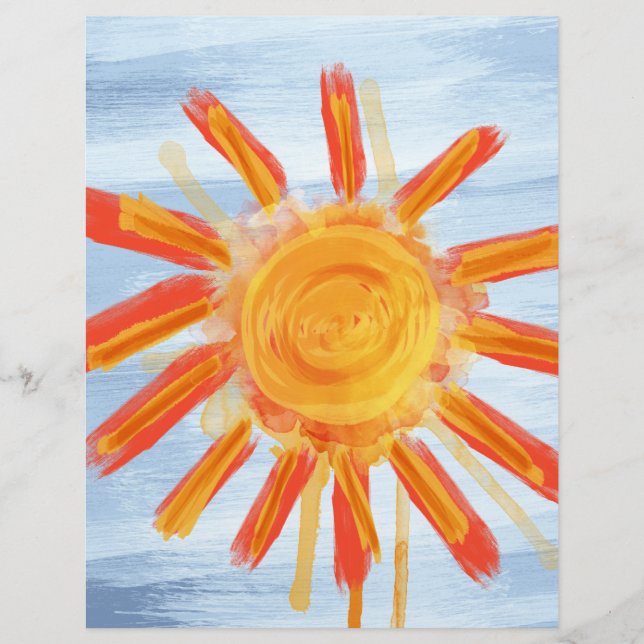 Flyer, Sonnenschein Flyer (Vorne)