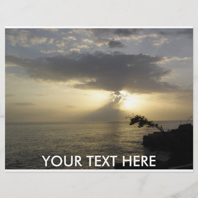 Flyer: Sonnenuntergang Flyer (Vorne)