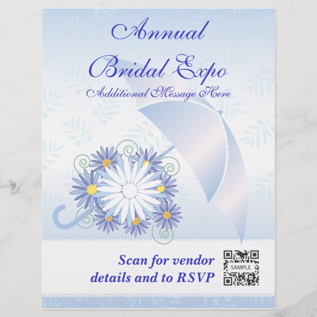 Flyer Template Bridal Expo (Vorne)