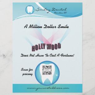 Flyer Template Zahnpflege