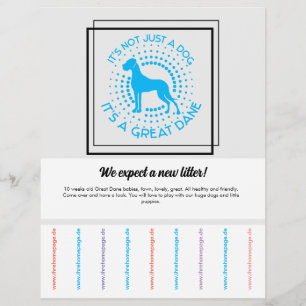 Flyer von Welpen verkaufen