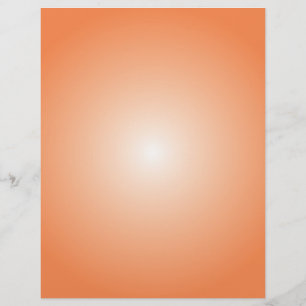 Flyer-Vorlage: Radialer Farbverlauf: Orange Flyer