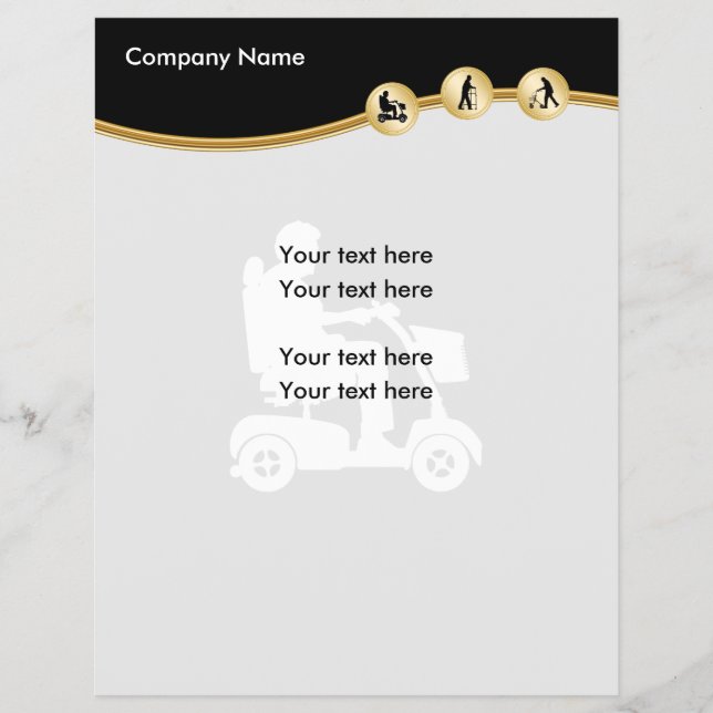 Flyer zur Förderung der medizinischen Versorgung (Vorne)