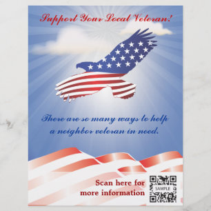 Flyervorlage Veteranen Flyer