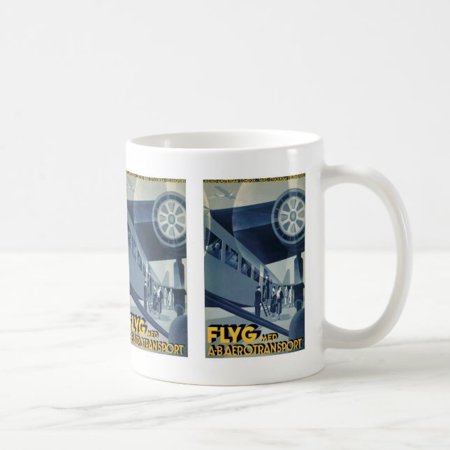 Flyg MEDA-B Aerotransport Kaffeetasse (Rechts)