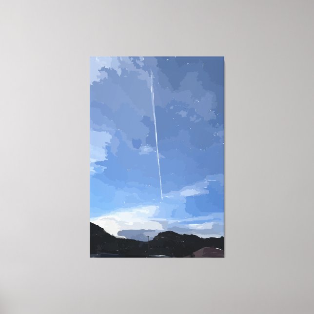 Flyin High Stretched Canvas Print Leinwanddruck (Vorderseite)