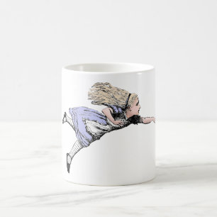 Flying Alice im Wunderland Looking Glass Kaffeetasse