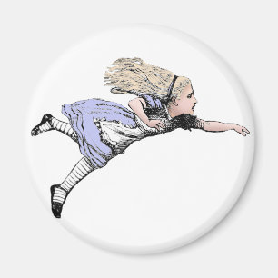 Flying Alice im Wunderland Looking Glass Magnet