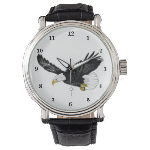 Flying American Bald Eagle Watch Armbanduhr