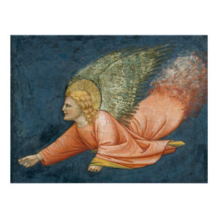 Flying angel (Giotto-Anhänger) CC0525 Poster