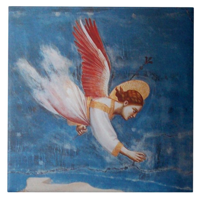 FLYING ANGEL / ST JOACHIM'S DREAM Christmas Fliese (Vorderseite)