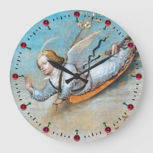 FLYING ANNUNCIATION ANGEL GROßE WANDUHR
