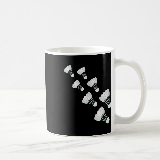 Flying Badminton Shuttles Kaffeetasse (Rechts)