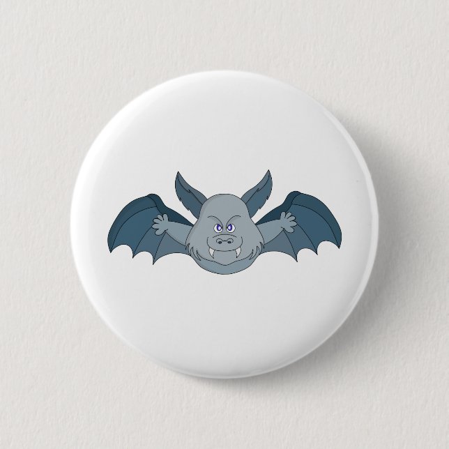 Flying Bat Button (Vorderseite)