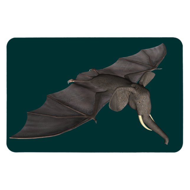 Flying Batphant Magnet (Horizontal)