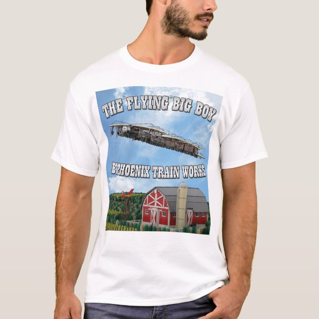 "Flying Big Boy" T-Shirt (Vorderseite)