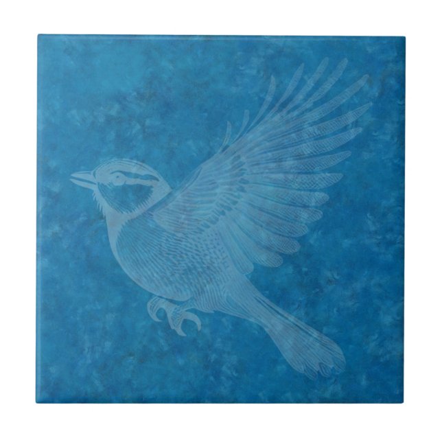 Flying Bird Fliese (Vorderseite)