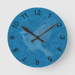 Flying Bird Runde Wanduhr
