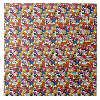 FLYING BIRD STEREOGRAM 4.25x4.25, 6x6 inches  Fliese