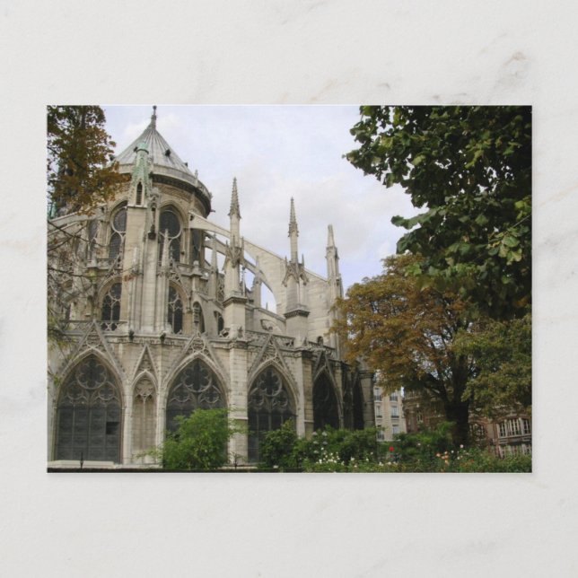 Flying Butteresses Postkarte (Vorderseite)