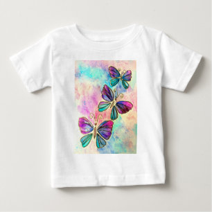 Flying Butterflies Baby T - Shirt oder Bodysuit