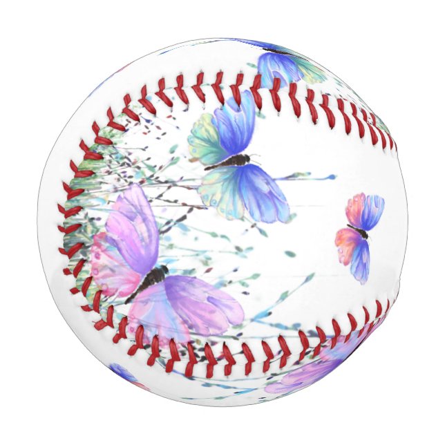 Flying Butterflies Baseball (Vorderseite Links)