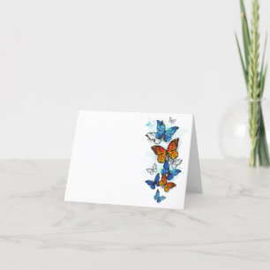 Flying Butterflies Morpho und Monarch Ankündigung