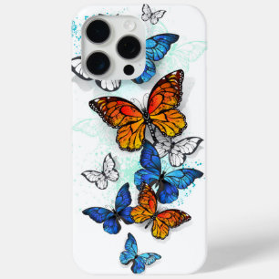Flying Butterflies Morpho und Monarch Case-Mate iPhone Hülle